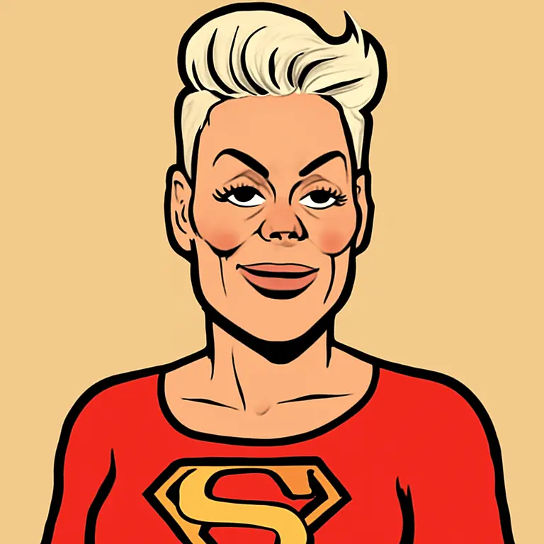 Portrait of Brigitte Nielsen