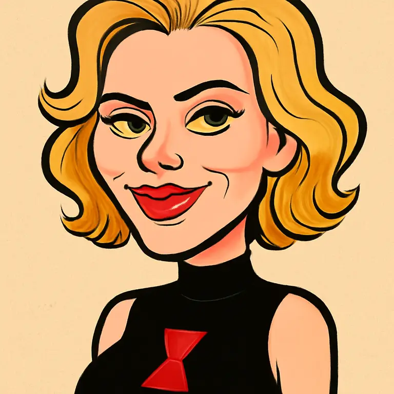 Portrait of Scarlett Johansson
