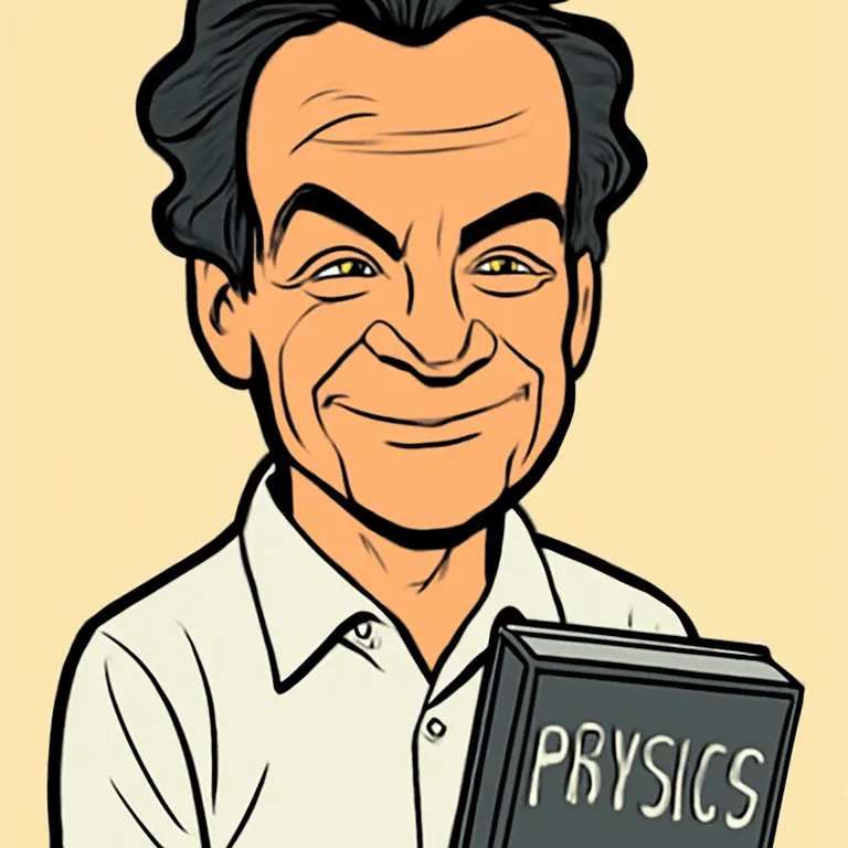 Portrait of Richard Feynman