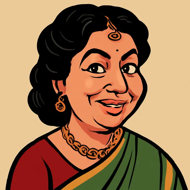 Portrait of Gauhar Jaan