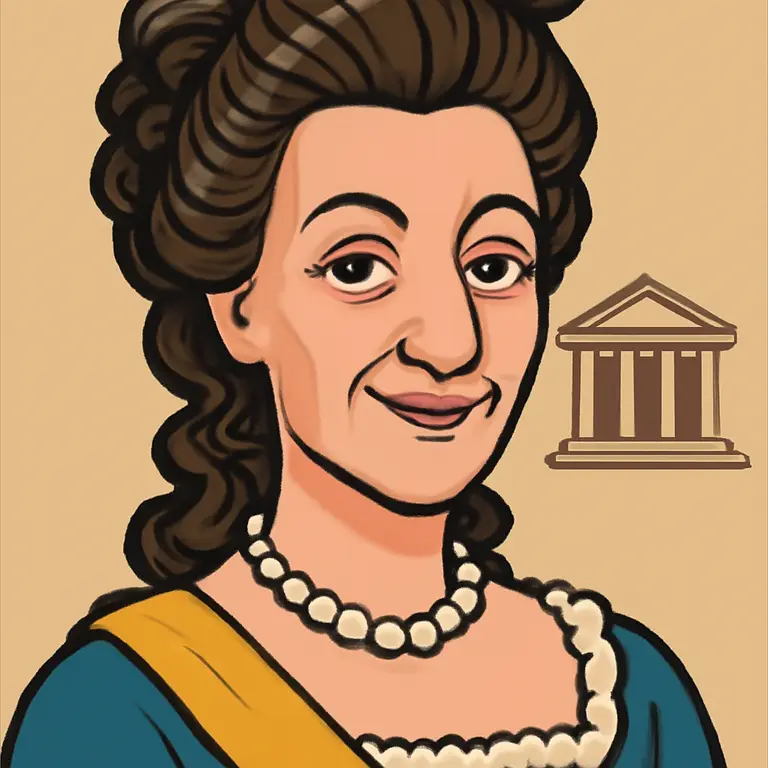 Portrait of Maria Carolina de Bourbon des Deux-Siciles