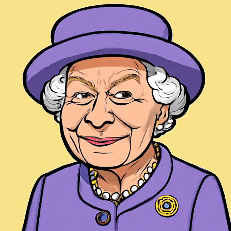 Portrait of Queen Elizabeth II