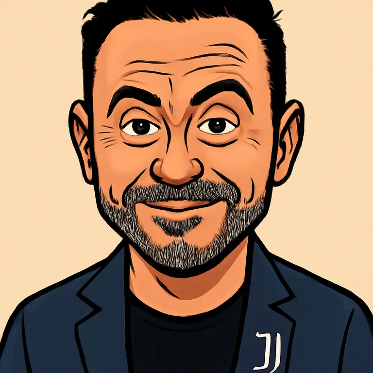 Portrait of Roberto De Zerbi