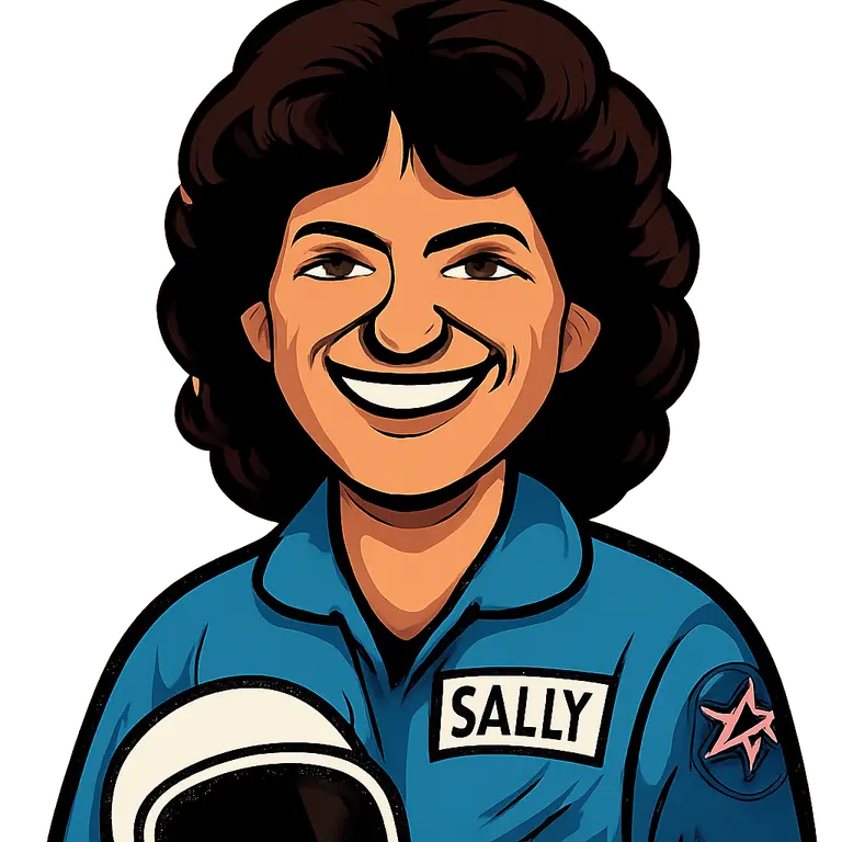 Portrait of Sally Ride