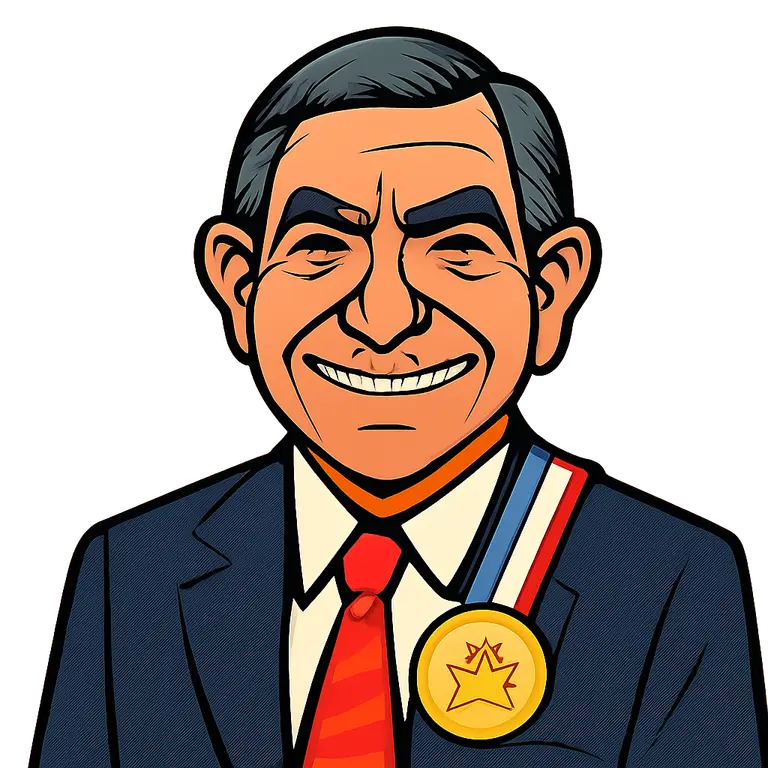 Portrait of Óscar Arias