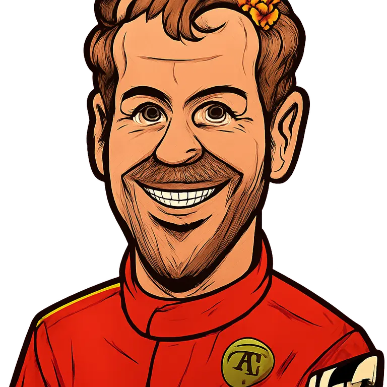Portrait of Sebastian Vettel