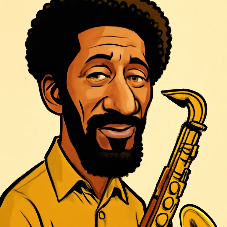 Portrait of Sonny Rollins