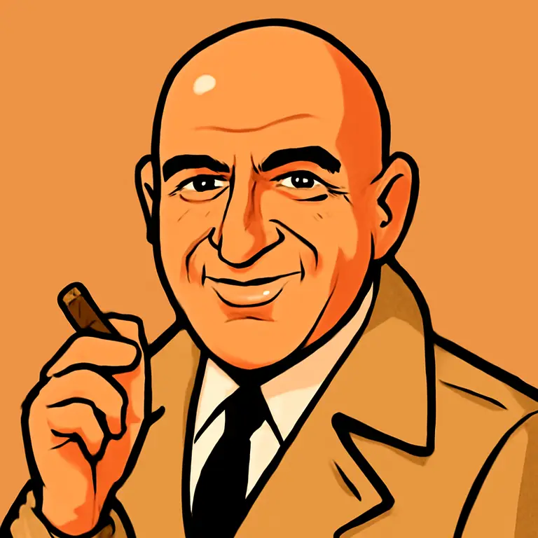 Portrait of Telly Savalas