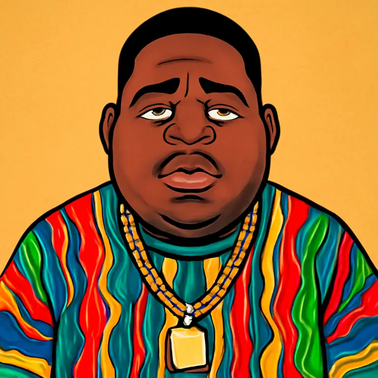 Portrait of The Notorious B.I.G.