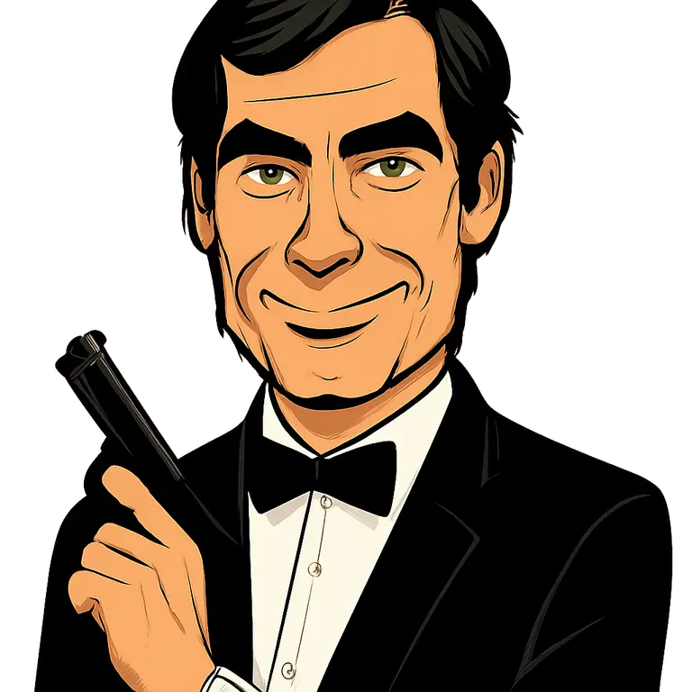 Portrait of Timothy Dalton