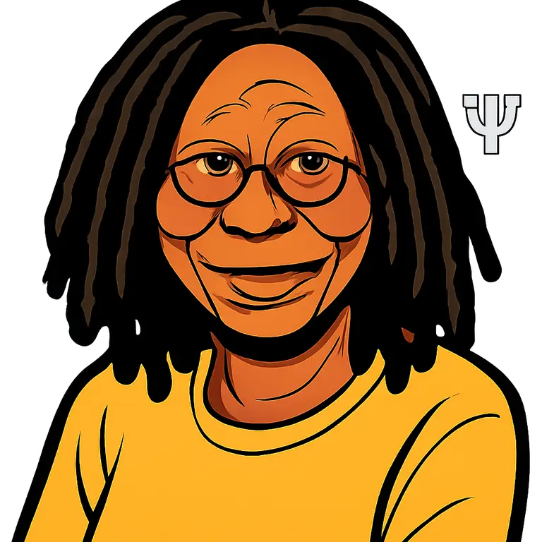 Portrait of Whoopi Goldberg