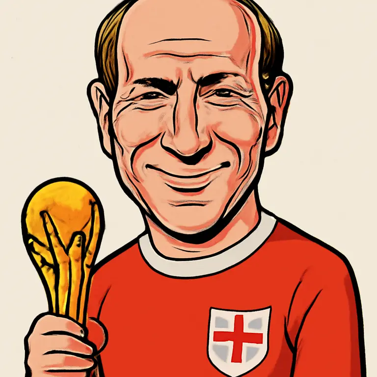 Portrait of Bobby Charlton