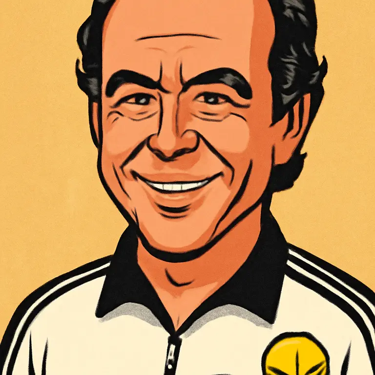 Portrait of Franz Beckenbauer
