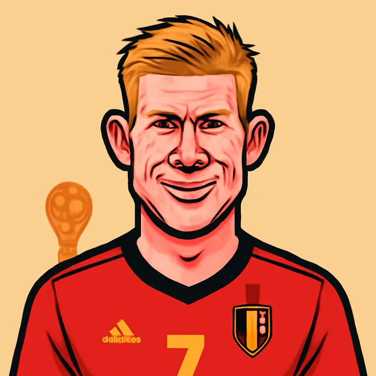 Portrait of Kevin De Bruyne