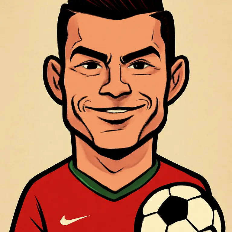 Portrait of Ronaldo