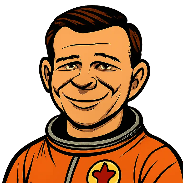 Portrait of Yuri Gagarin