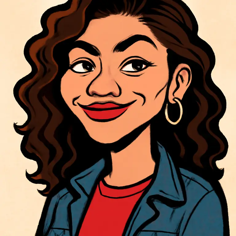 Portrait of Zendaya